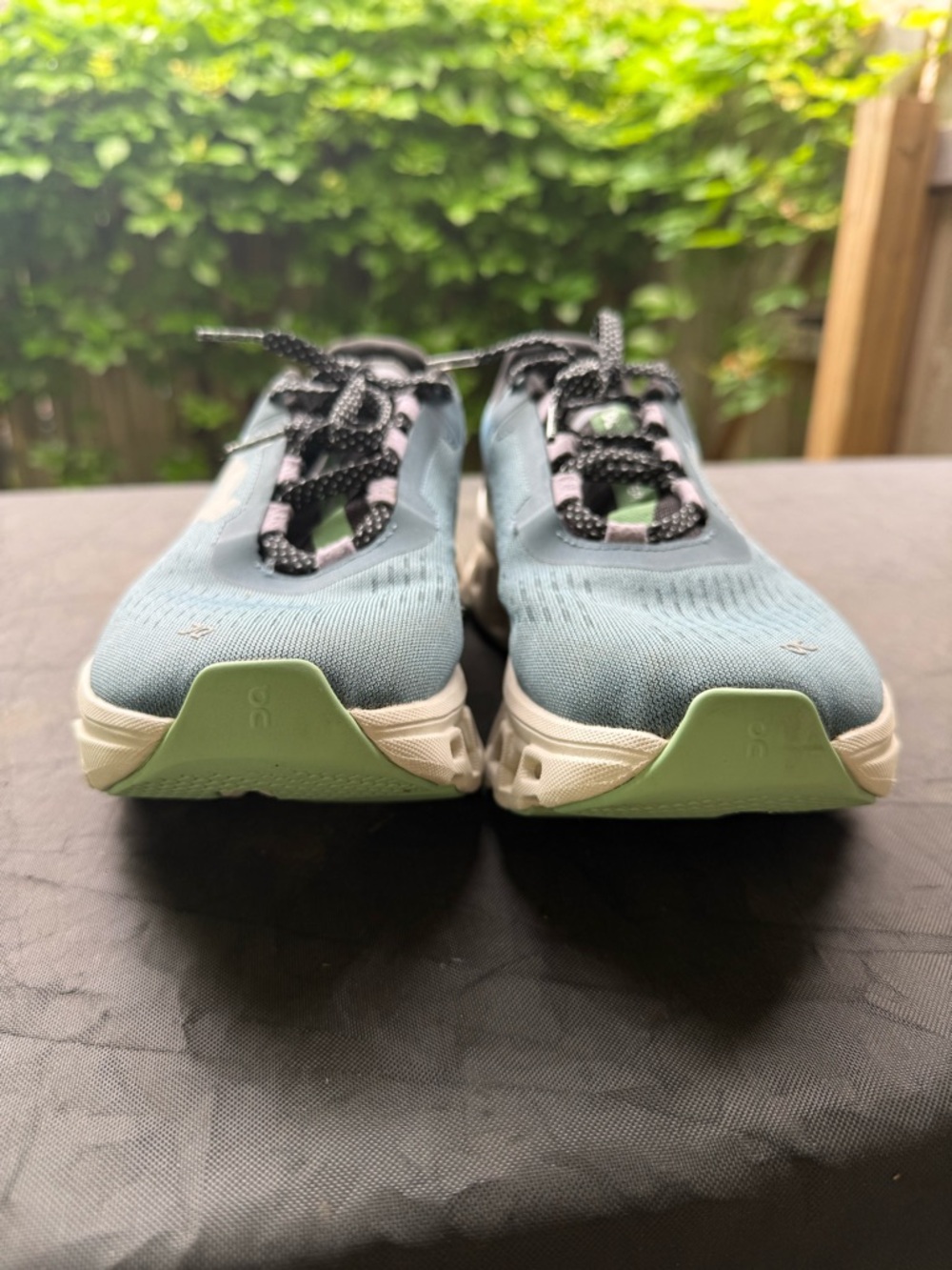 On Cloudmonster Running Shoes Dust/Vapor Size Womens 8 - Picture 7 of 11